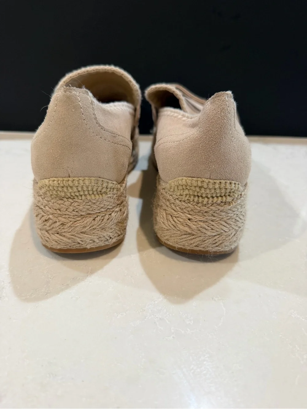 Dolce Vita Dalia Women’s Beige Espadrille Platform Loafers